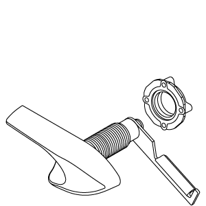 KOHLER Kohler 1045276-VF Left-Hand Trip Lever Kit (Left-Hand) 9481-L-PB