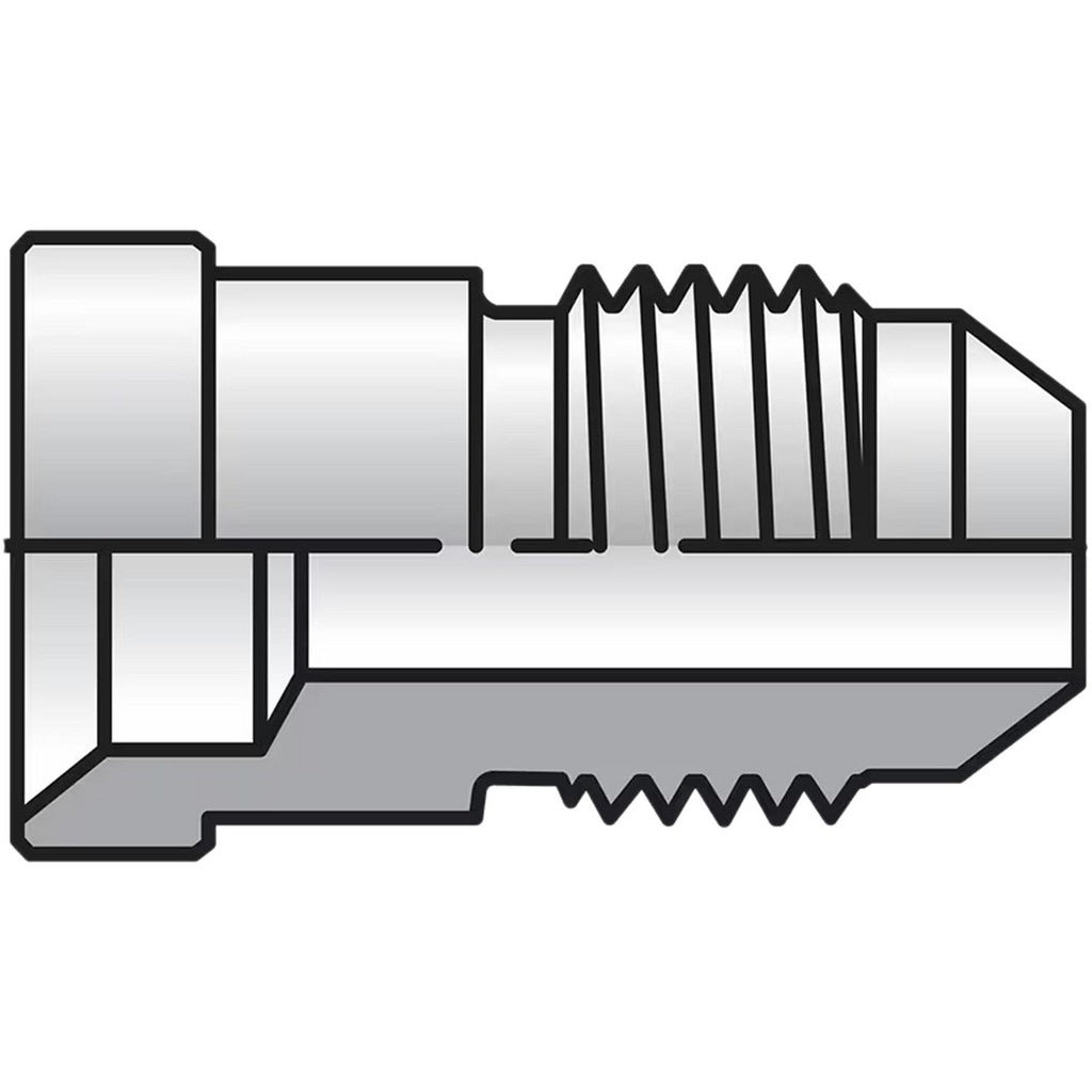 PARKER Parker 6-4 Trtx-s Steel Flared Tube Reducer 3/8 X 1/4 in