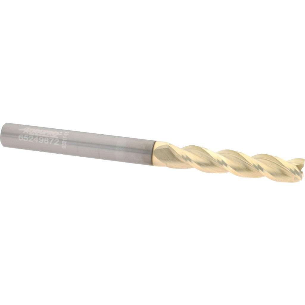 ACCUPRO Accupro 314614 Square End Mill 1/4 in 3 Flute Solid Carbide
