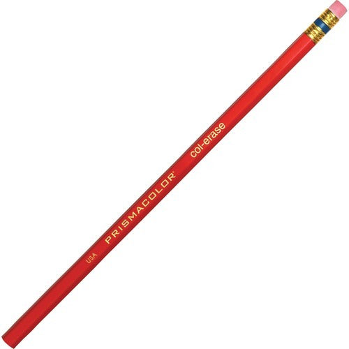 SHARPIE Newell Brands SAN20045 Color Erase Pencil Red 12pk