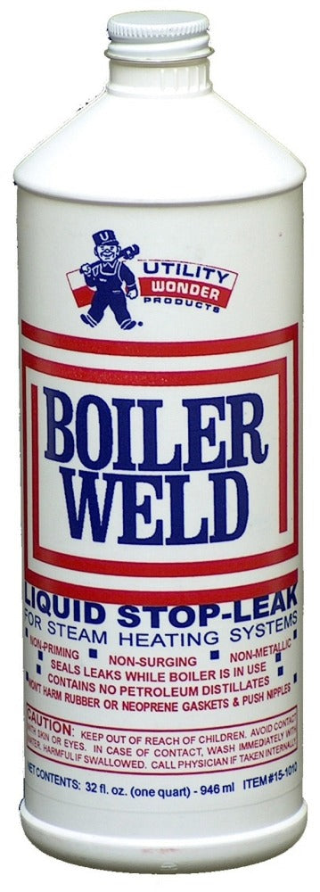 UTILITY WONDER PRODUCTS Utility Wonder Products 15-1011 Boiler Weld Stop Leak 1 Quart