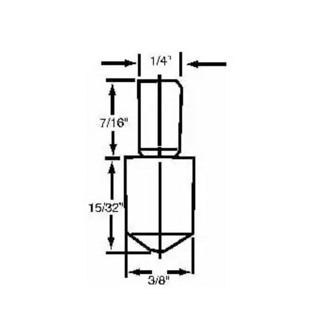 MITUTOYO Mitutoyo 64HAA101 Diamond Indenter Rockwell N Scale