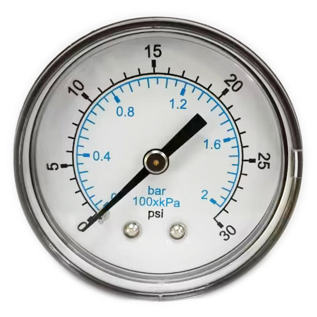 VALUE COLLECTION Value Collection 111CB20030 Pressure Gauge 30 Psi 2 in Npt