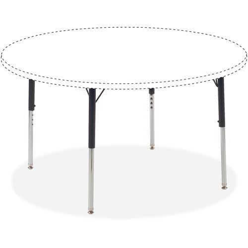 LORELL Lorell LLR99899 Adjustable Table Legs 22-30 in Set of 4