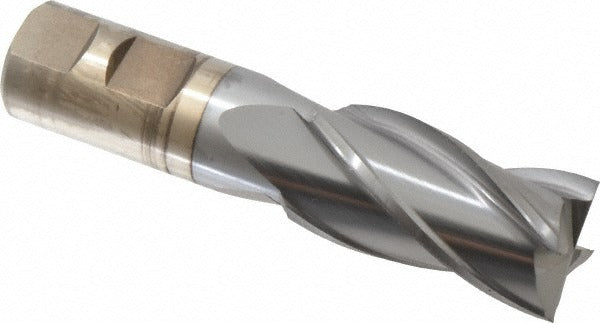 CLEVELAND CONTROLS Cleveland C33289 Square End Mill 1 in 4 Flute Hss Ticn