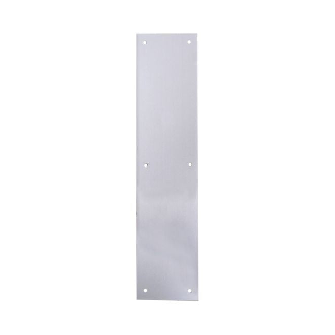 PAMEX Pamex DD091035SN Push Plate Satin Nickel 3.5x15 in
