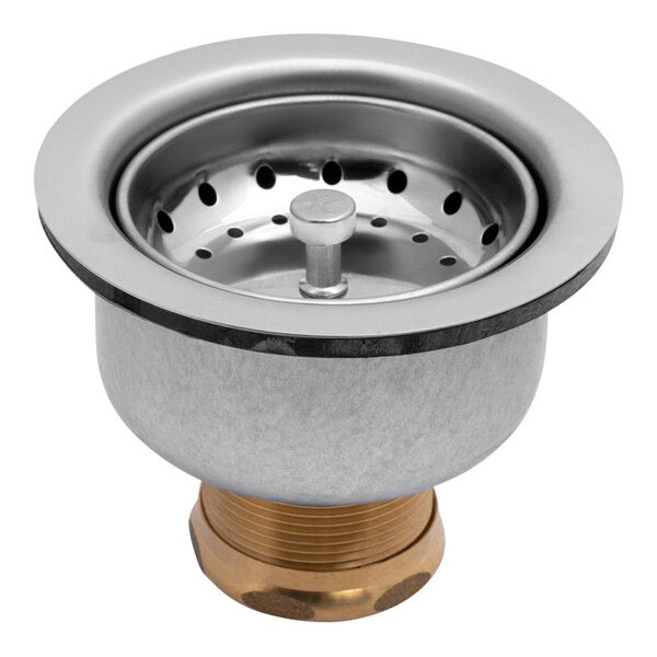 OATEY Oatey W9121 Stainless Steel Deep Cup Sink Basket Strainer (3 1/2 inch)