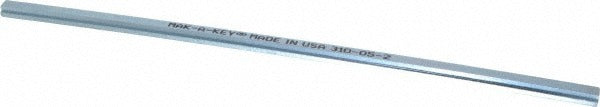 MAK-A-KEY Mak-a-key SK05-2 Step Key Stock 12 in Steel Zinc