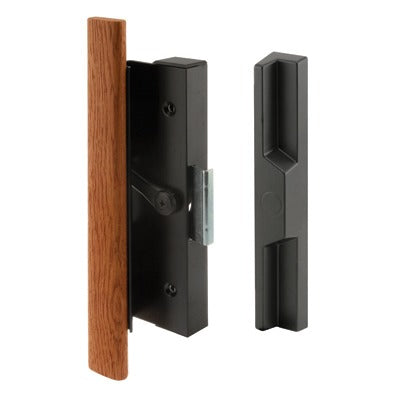 PRIME-LINE Prime Line Products 141753 Sliding Door Handle Set Black