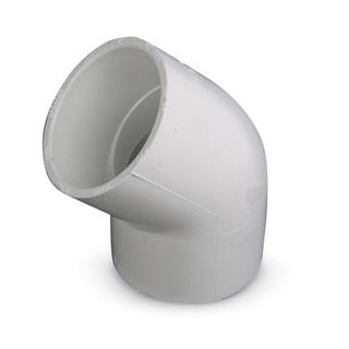 SPEARS Spears 417-005 PVC 45 Degree Socket Elbow Schedule 40 (1/2 inch, 45 degree)