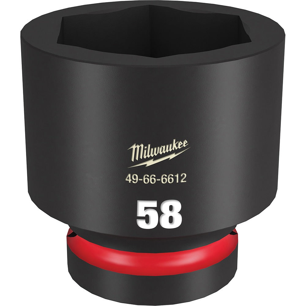 MILWAUKEE Milwaukee Tool 49-66-6612 Impact Socket 1 in 58mm 6-pt