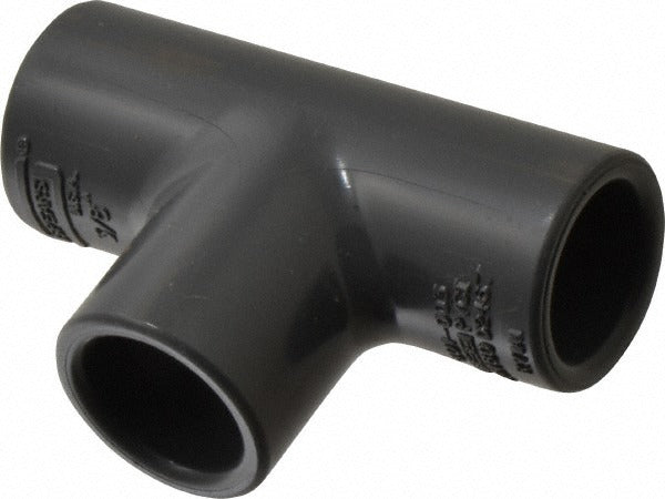VALUE COLLECTION Value Collection 801-003 Pvc Pipe Tee 3/8 in Sch 80 Slip