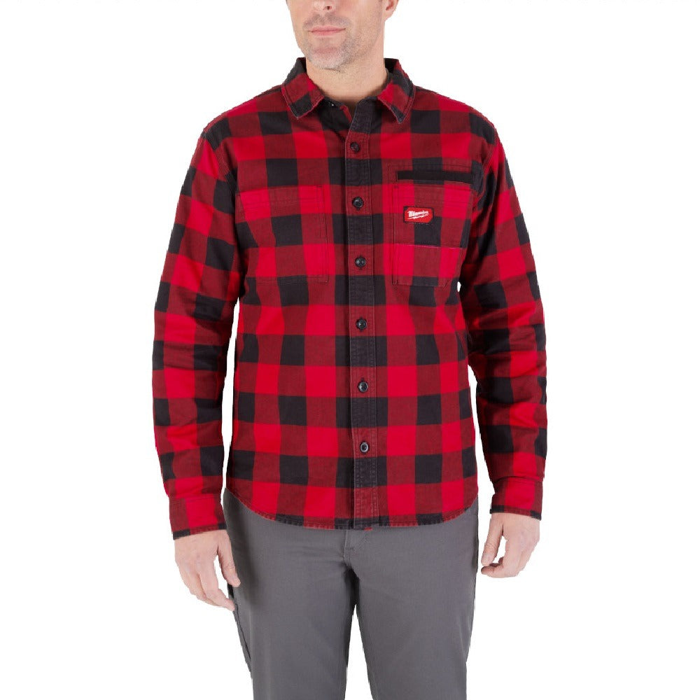 MILWAUKEE Milwaukee M551R-3X Gridiron Flannel Shirt 3XL