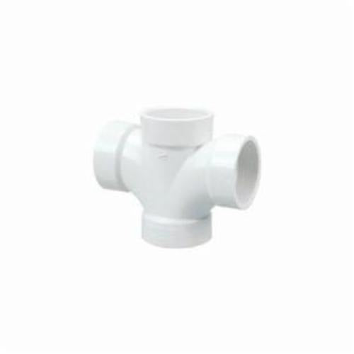 MUELLER STREAMLINE Mueller Streamline K270450 Dwv Double Sanitary Tee 2 in Sch 40 Pvc
