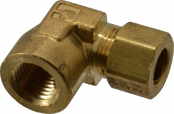 PARKER Parker 170C-6-4 Compression Female Elbow 1/4-18 Fnpt