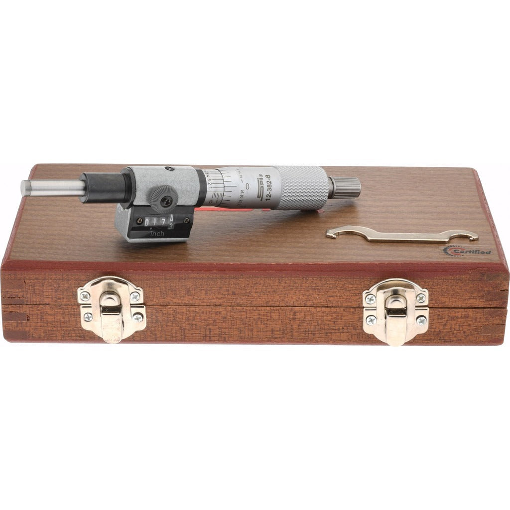 SPIROTHERM Spi MS150825003 Micrometer Head 1 Inch Digital Counter