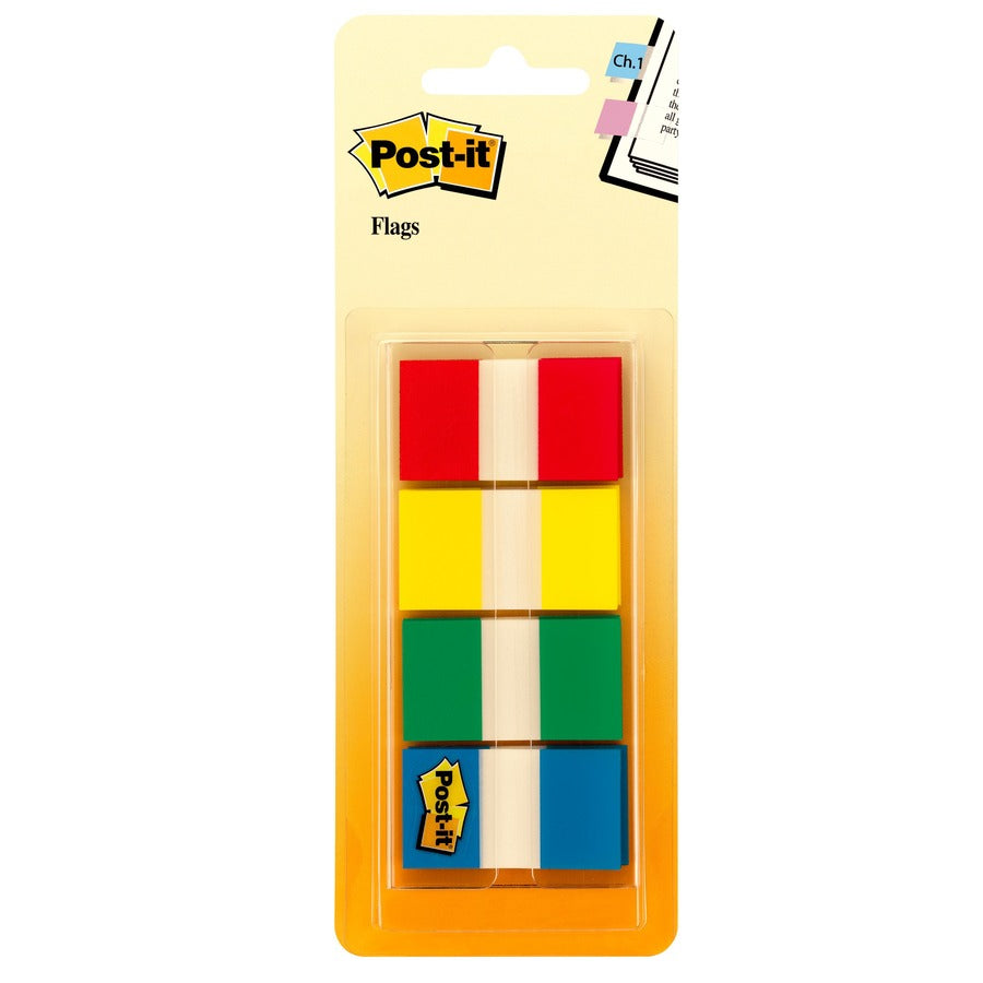 3M 3M MMM680RYGB2 Flags in Portable Dispenser 160 Pack 680-RYGB2