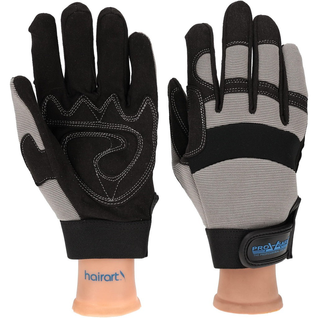 PRO-SAFE Pro-safe GLA-M2-M Mechanics Gloves Medium Synthetic Leather