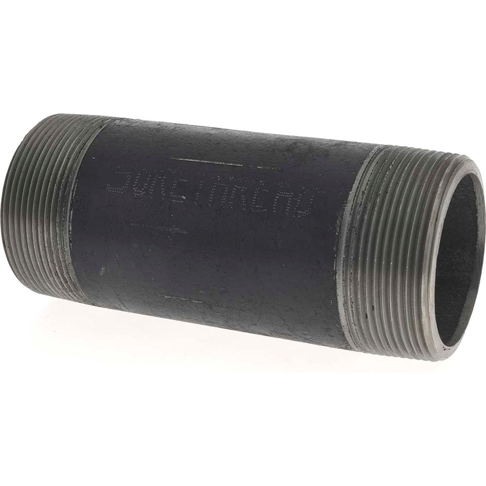 VALUE COLLECTION Value Collection XNB09055 Black Steel Pipe Nipple Sch 80