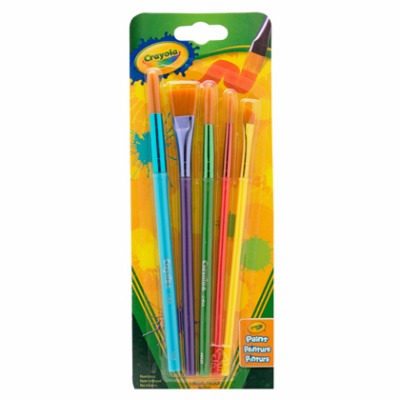 CRAYOLA Crayola Llc 586701 Paint Brush Set 5 Count