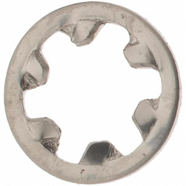 VALUE COLLECTION Value Collection 93822 Lock Washer 6 Screw Stainless Steel 100pk
