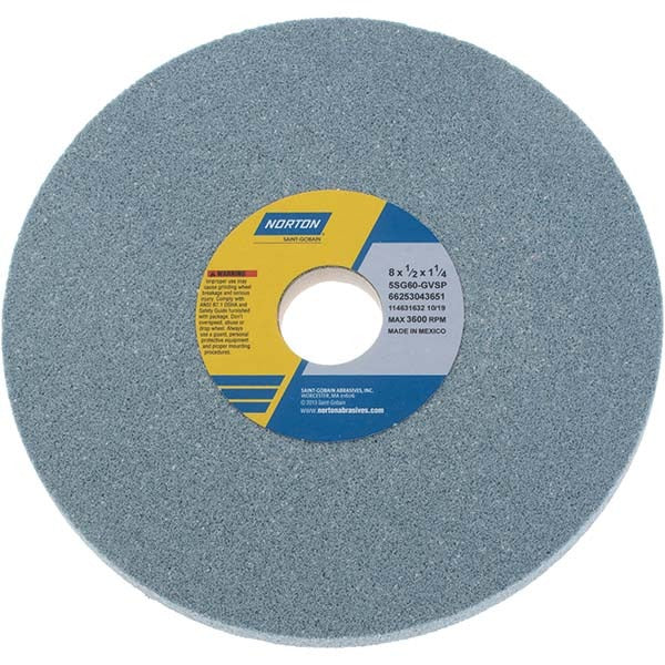 NORTON Norton 66253043651 Surface Grinding Wheel 8in 60 Grit