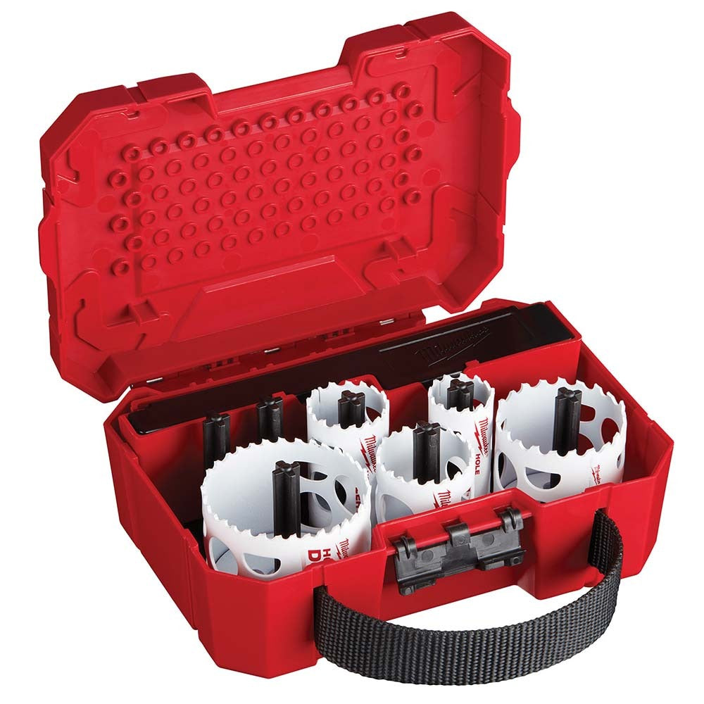 MILWAUKEE Milwaukee Tool 49-22-4009 Utility Hole Saw Kit 9 Pc