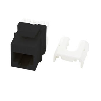 PASS & SEYMOUR Pass & Seymour WP3475-BK Cat 5e Quick Connect RJ45 Keystone Insert (8P8C)