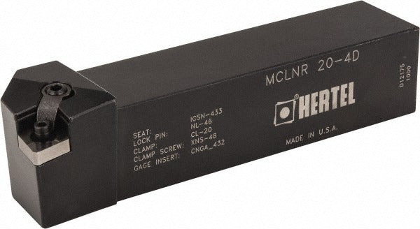 HERTEL Hertel 1000105 Rh Mcln Indexable Turning Toolholder