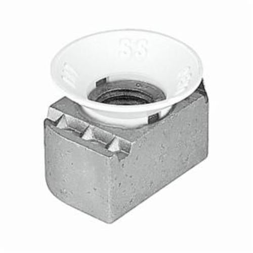 ABB UCN12 Steel City UCN12 1/2 Steel Universal Cone Nut with Galv-Krom Finish