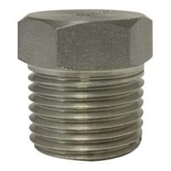 MIDLAND INDUSTRIES Midland Industries 62639B1 Hex Head Plug 2-1/2 in Mpt Ss