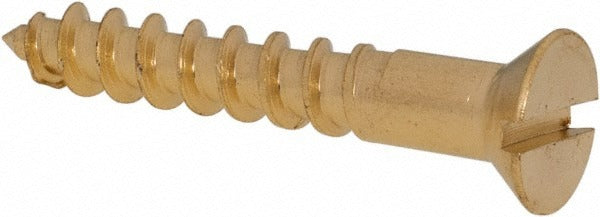 VALUE COLLECTION Value Collection 3RSWSF10104 Flat Head Wood Screw No. 10