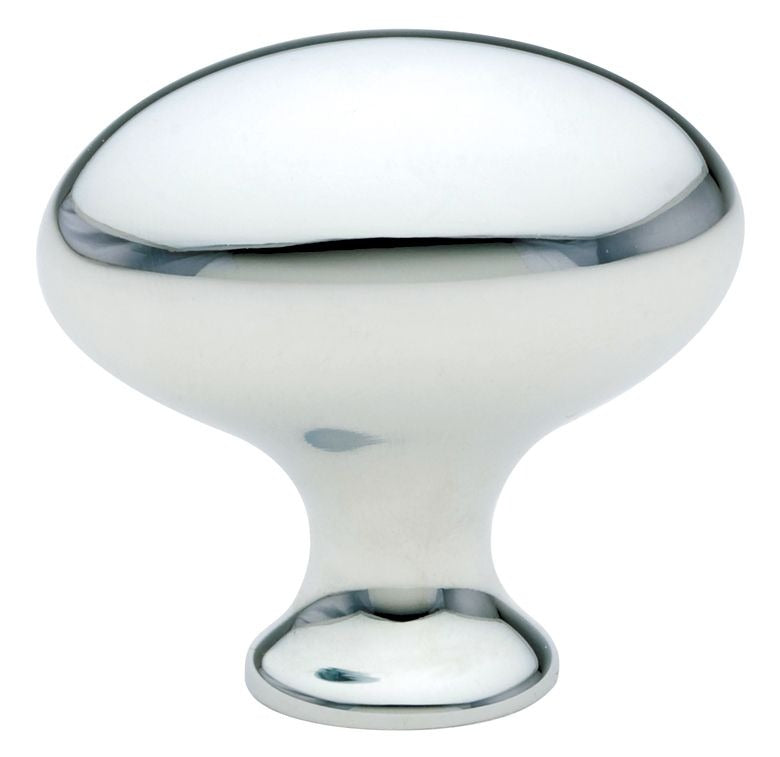 EMTEK Emtek 86016US26 Egg Cabinet Knob Polished Chrome
