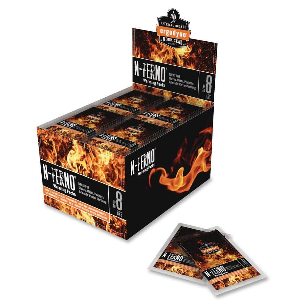ERGODYNE Ergodyne EGO16990 N-Ferno Hand Warming Packs 2 inches 2/Pair 40/Box