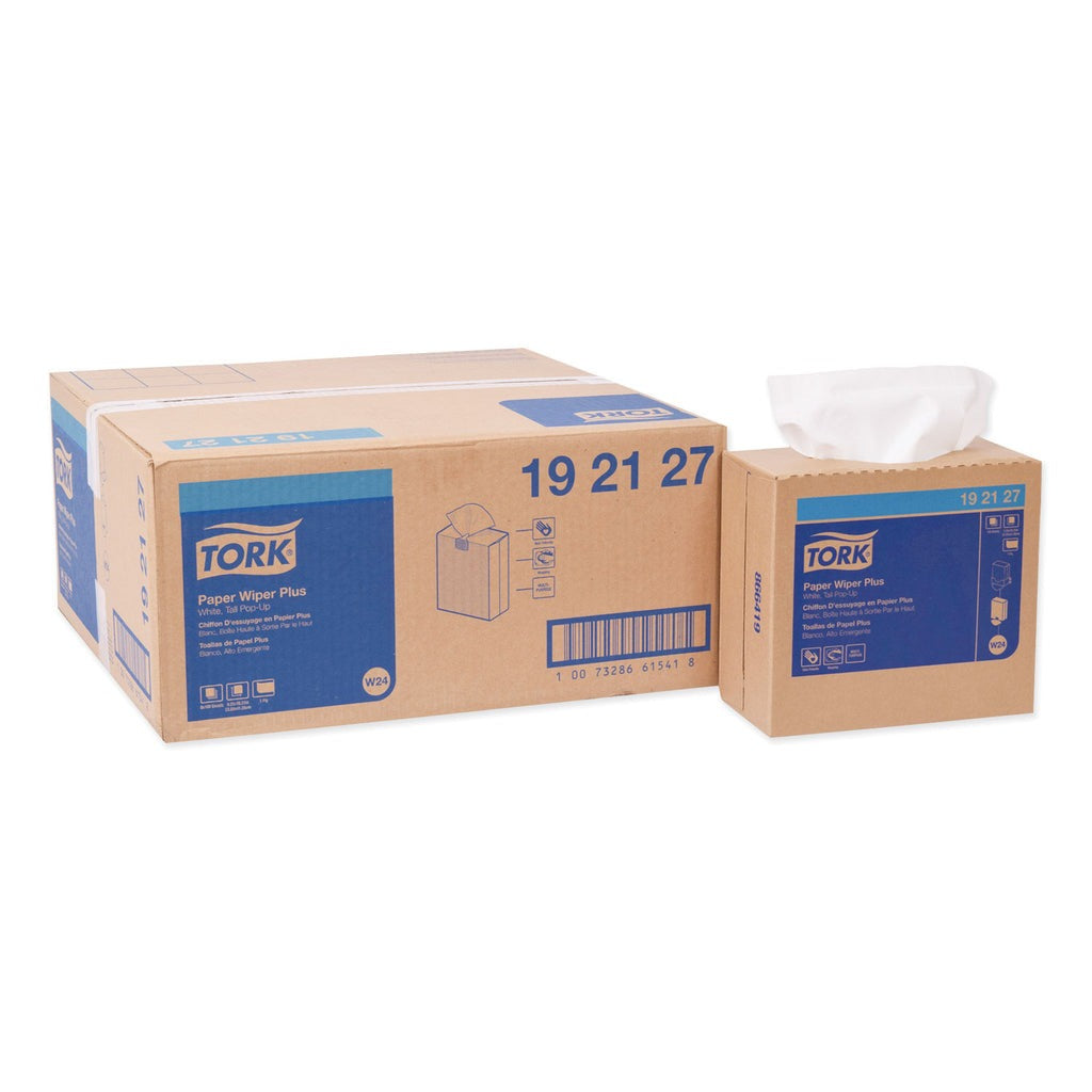 TORK Tork TRK192127 Paper Wiper Plus W24 25 x 16.25 (100/Box, 8 Boxes/Carton)