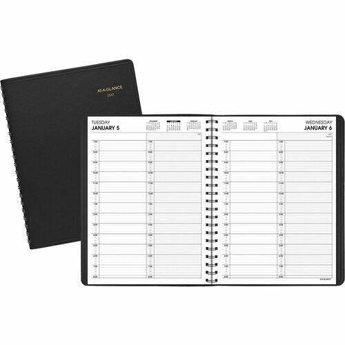 AT-A-GLANCE At-a-glance AAG7022205 Two-person Daily Appointment Book