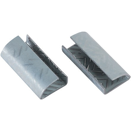 BSC PREFERRED Bsc Preferred PSS58OPEN Galvanized Strapping Seals 1000/CS