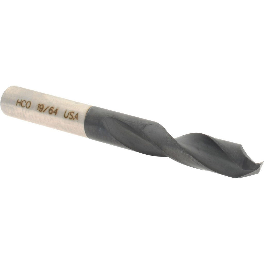 HERTEL Hertel 74131525 Screw Machine Drill Bit 19/64 in Cobalt