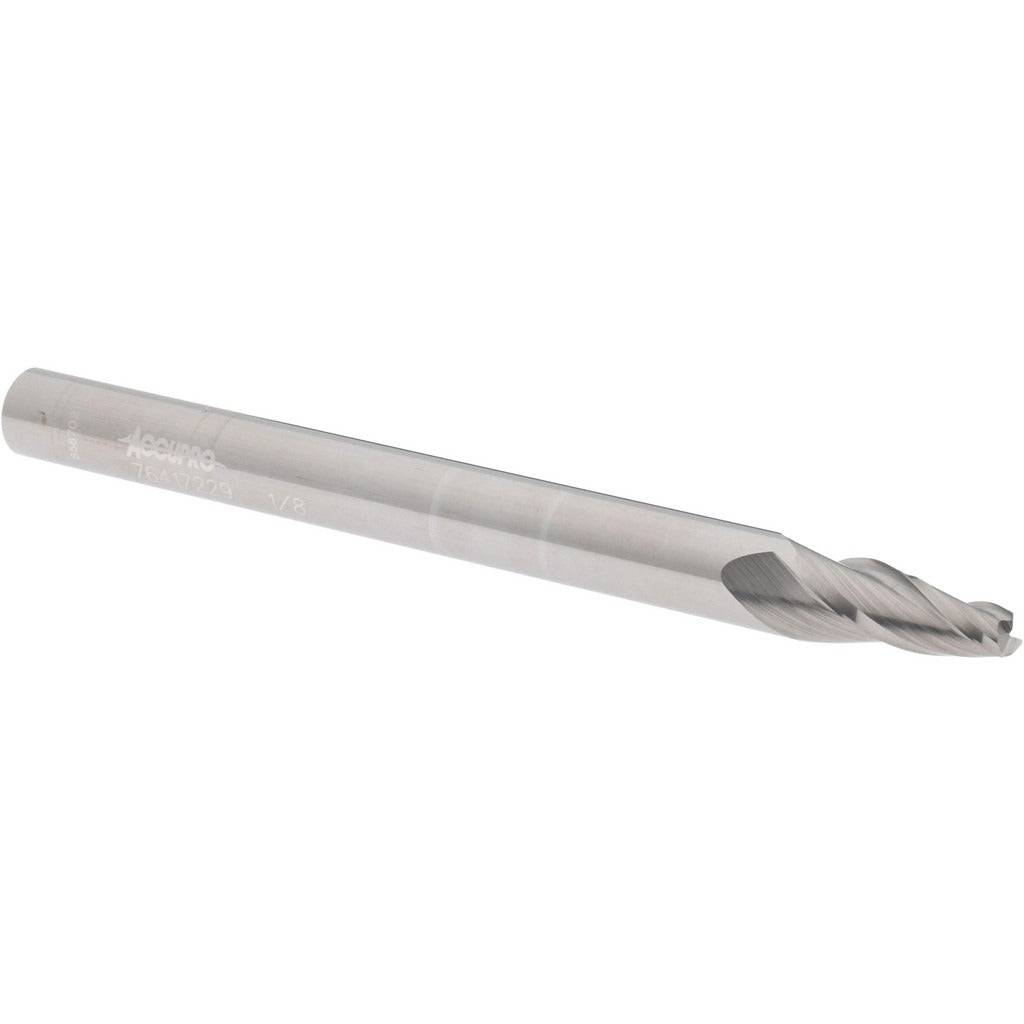 ACCUPRO Accupro 12177535 Tapered End Mill 3 Flute Solid Carbide