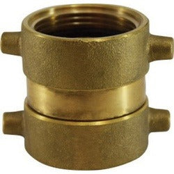 MIDLAND INDUSTRIES Midland Industries 444103 Double Female Swivel Adapter Brass