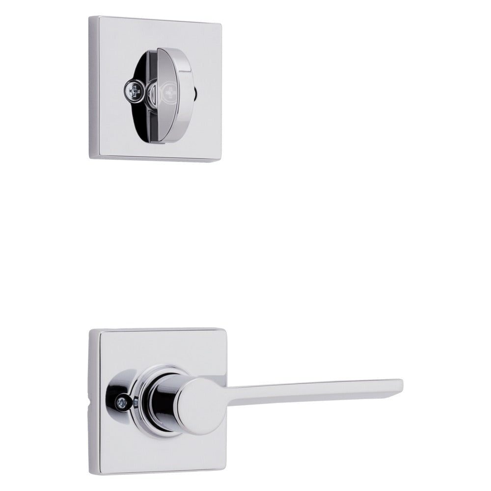 KWIKSET Kwikset 966LRLSQTLH-26.UNIV Ladera Lever Trim Bright Chrome