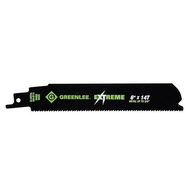 GREENLEE Greenlee 3536114 6 in x 14 TPI Reciprocating Saw Blade (5/Pack)