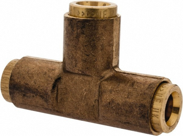 NORGREN Norgren 94451404M Union Tee Fitting 1/4 Inch Od Brass