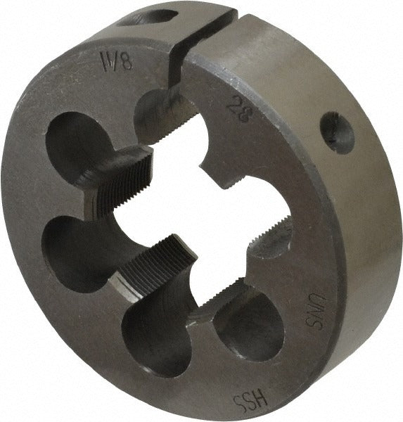 VALUE COLLECTION Value Collection 84035254 Round Die 1-1/8-28 Uns Hss