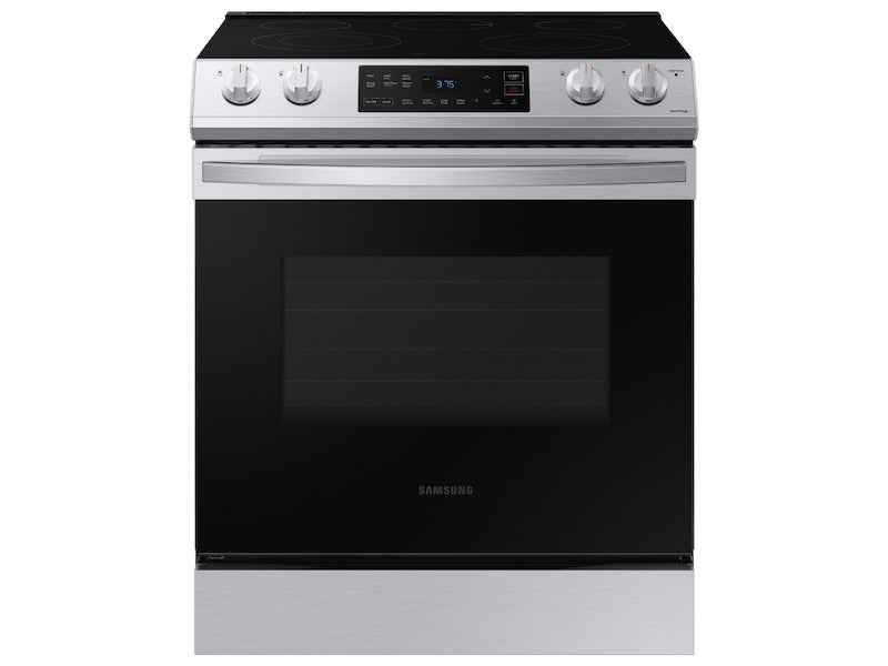 SAMSUNG SAMSUNG NE63T8111SS Smart Slide-in Electric Range 6.3 cu. ft.