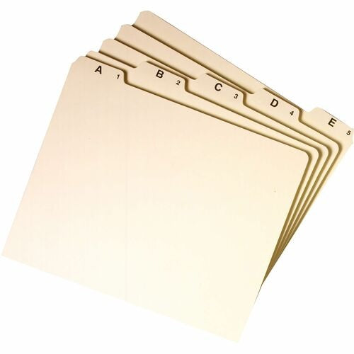 SMEAD Smead SMD50176 Manila File Guides A-z 25 Set
