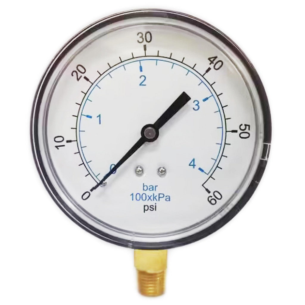 VALUE COLLECTION Value Collection 111CL35060 Pressure Gauge 60 Psi