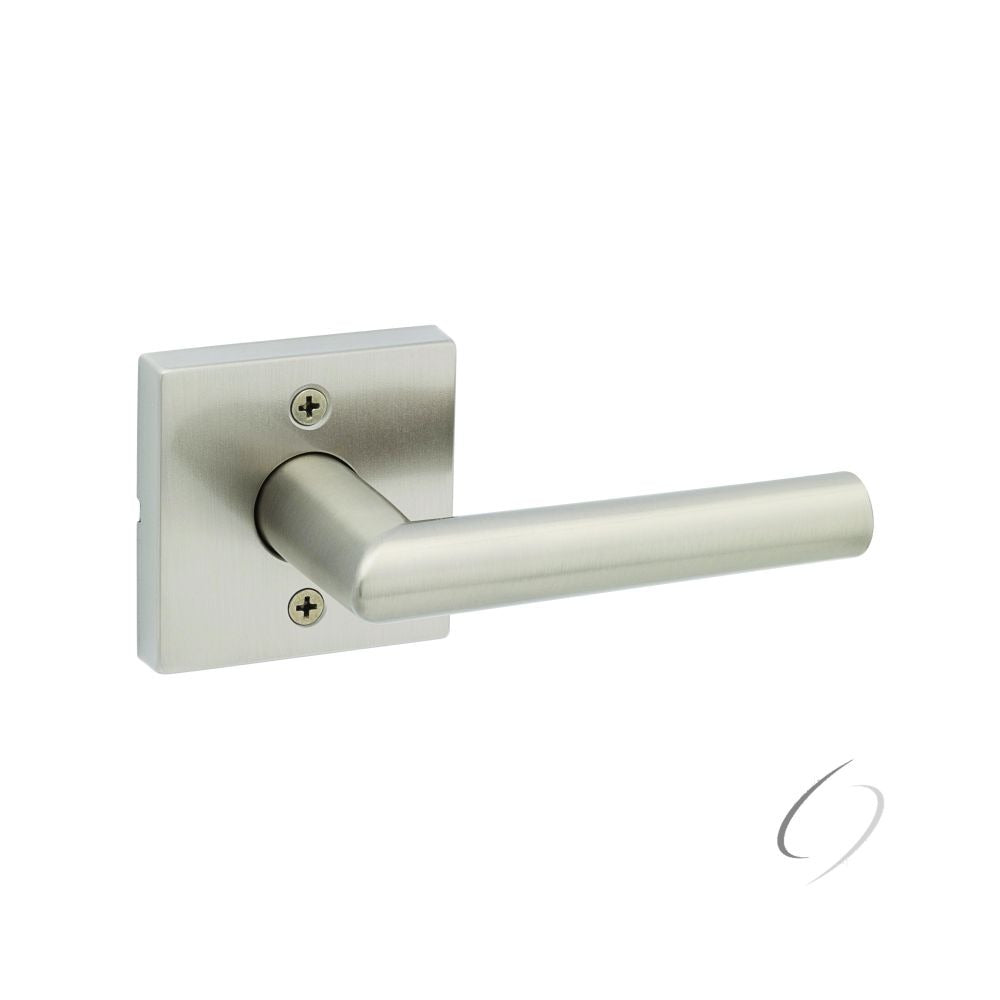 KWIKSET Kwikset 788MILSQT-15 Milan Lever Half Dummy Lock Satin Nickel