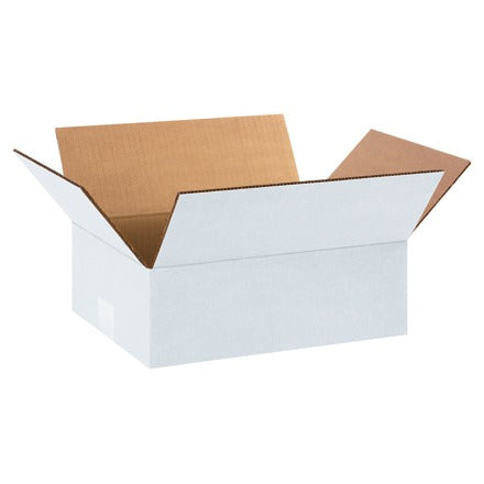 BSC PREFERRED Bsc Preferred 1294W White Corrugated Shipping Box 25pk