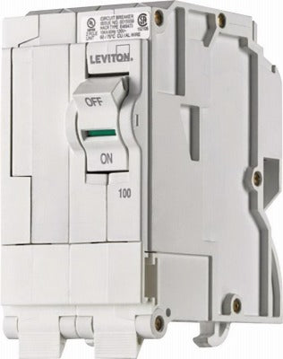 LEVITON Leviton Mfg Co R00-LB200-00R 100A 2-pole Circuit Breaker